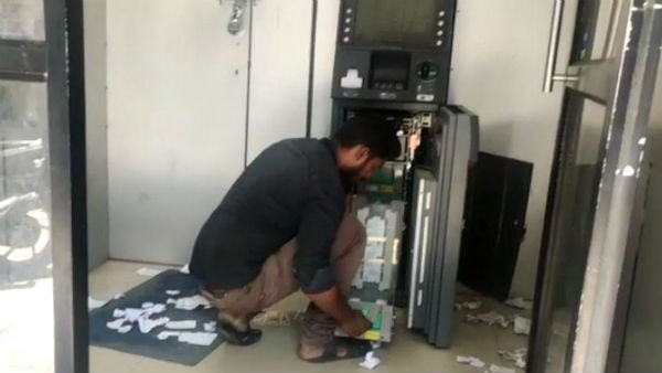 The ATM machine opened in Puducherry has caused a stir The ATM machine opened in Puducherry has caused a stir