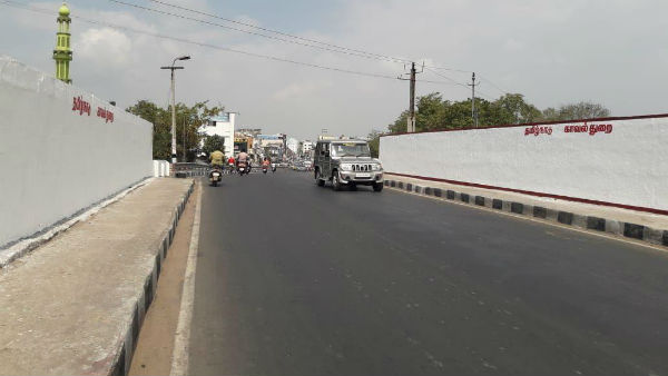 Awareness paintings at Villupuram Railway Bridge have attracted the public. Awareness paintings at Villupuram Railway Bridge have attracted the public.