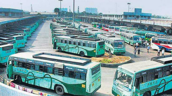 Buses from Chennai to outsiders stop due to coronavirus prevention Buses from Chennai to outsiders stop due to coronavirus prevention
