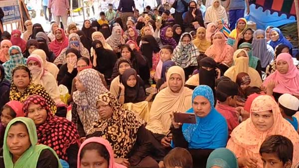 caa: a muslim couple married in anti-caa protest in chennai caa: a muslim couple married in anti-caa protest in chennai