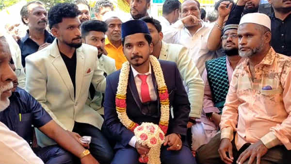 caa: a muslim couple married in anti-caa protest in chennai caa: a muslim couple married in anti-caa protest in chennai
