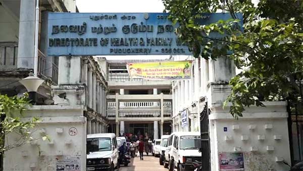 Coronavirus has been confirmed for a old lady in Puducherry Coronavirus has been confirmed for a old lady in Puducherry