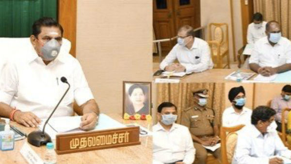 Edappadi Palanisamy says that there will be no time restrictions for essential shops Edappadi Palanisamy says that there will be no time restrictions for essential shops