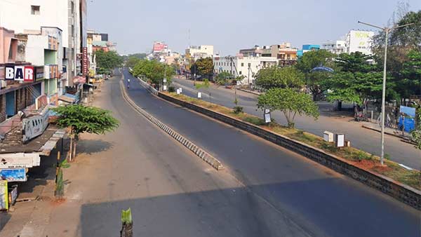 Self Curfew in Puducherry Self Curfew in Puducherry