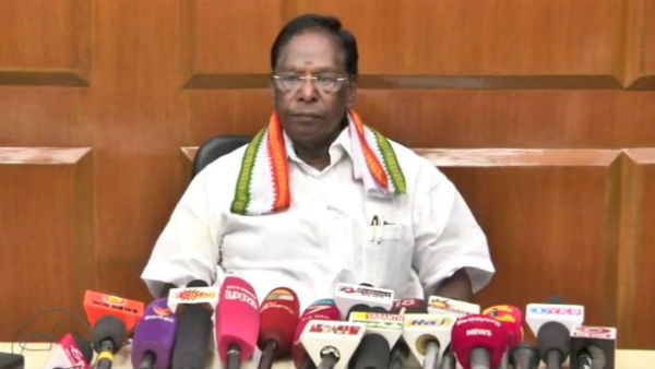 Puducherry Governor Kiran bedi alleges Chief Minister Narayanasamy Puducherry Governor Kiran bedi alleges Chief Minister Narayanasamy