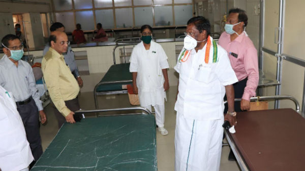 Puducherry State Chief Minister Narayanasamy Announced Corona relief fund for common publics Puducherry State Chief Minister Narayanasamy Announced Corona relief fund for common publics