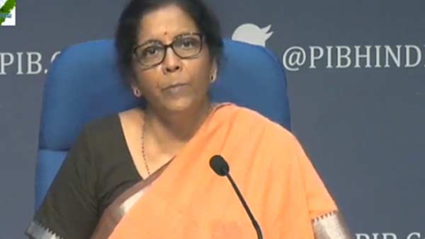 Economic package: Nirmala Sitharaman is going too meet the press Economic package: Nirmala Sitharaman is going too meet the press