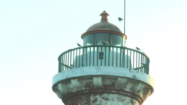 Puducherry old light house renovation works start Puducherry old light house renovation works start