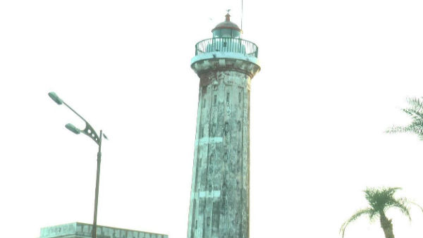 Puducherry old light house renovation works start Puducherry old light house renovation works start