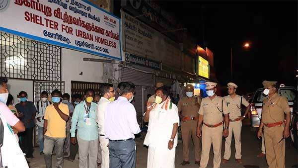 Puducherry CM orders not to collect house rent from Other State workers Puducherry CM orders not to collect house rent from Other State workers