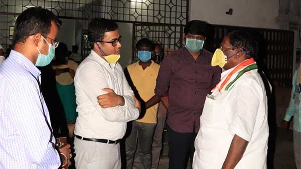 Puducherry CM orders not to collect house rent from Other State workers Puducherry CM orders not to collect house rent from Other State workers
