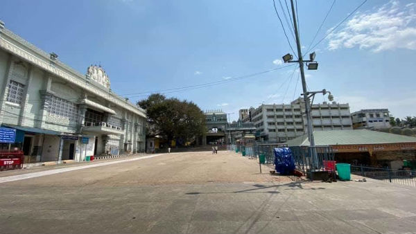 பக்தர்கள் இல்லாத திருமலை
