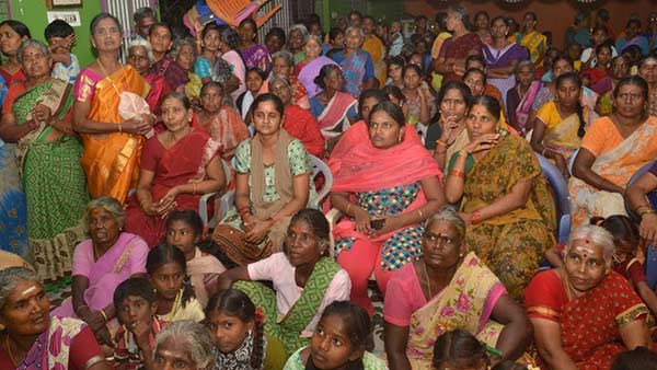 Village women plays Tradional Fun Games on Womens Day Celebration Village women plays Tradional Fun Games on Womens Day Celebration