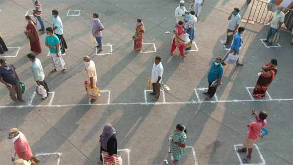 மூடப்பட்ட பெரிய மார்க்கெட்