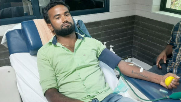 Youth who donated blood to a pregnant woman Youth who donated blood to a pregnant woman