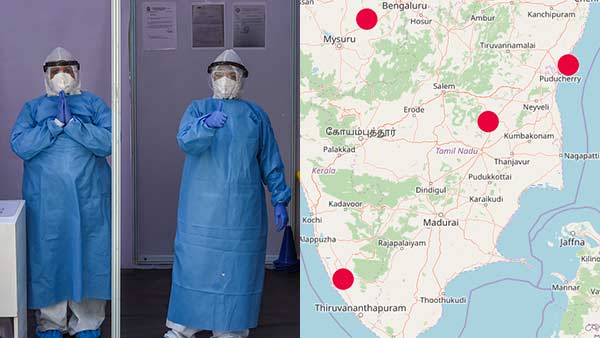 Four districts in Tamilnadu dont have coronavirus patience Four districts in Tamilnadu dont have coronavirus patience