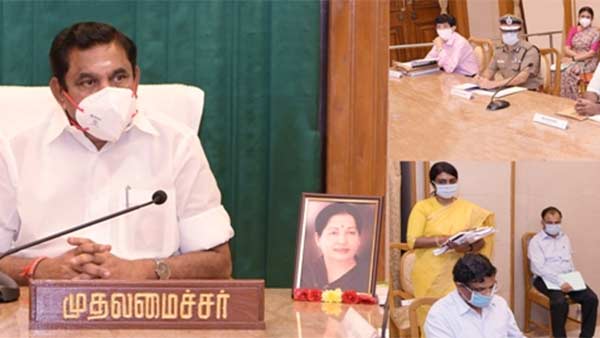 Coronavirus: TN CM to hold a meeting with district collectors Coronavirus: TN CM to hold a meeting with district collectors