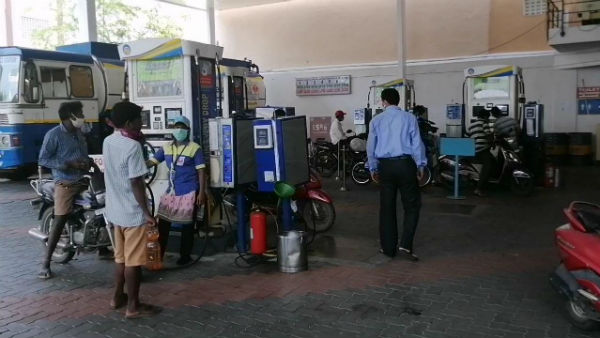 Petrol and diesel price increases in Puducherry state Petrol and diesel price increases in Puducherry state