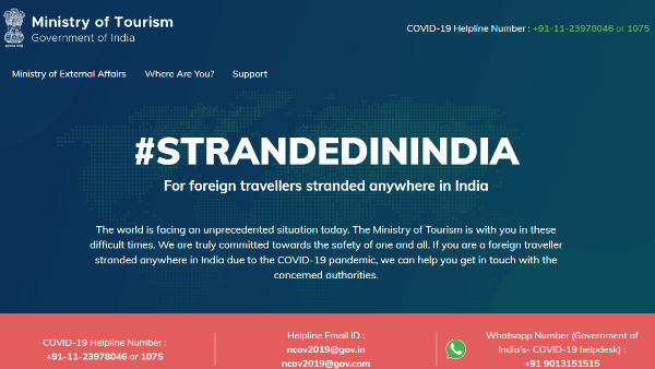 Advice for foreign travellers stranded anywhere in India Advice for foreign travellers stranded anywhere in India
