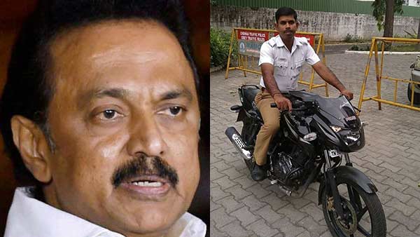 In chennai, a traffic police died of a heart attack while on duty In chennai, a traffic police died of a heart attack while on duty