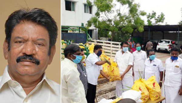 in trichy, admk cadres argued with district secretary rathnavel in trichy, admk cadres argued with district secretary rathnavel