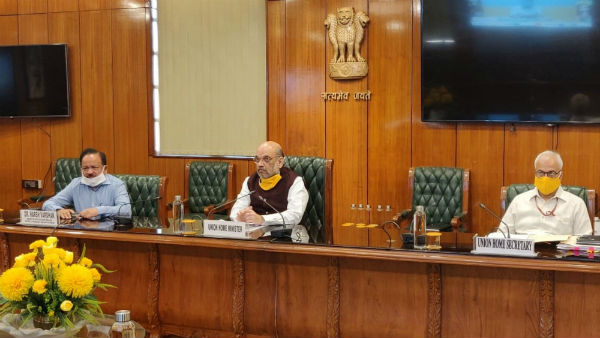 Lockdown 5.0: Amit Shah talks with state chief ministers Lockdown 5.0: Amit Shah talks with state chief ministers