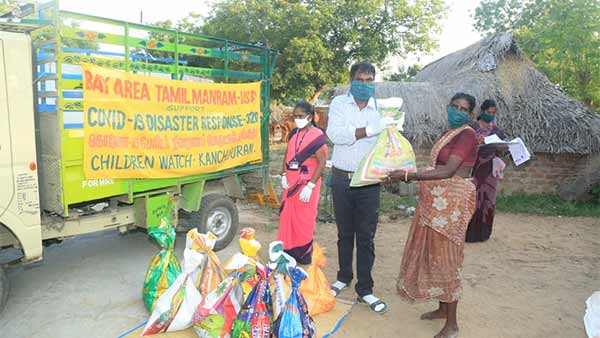 Coronavirus: Bay Area Tamil Manram helping people in TN and in bay too Coronavirus: Bay Area Tamil Manram helping people in TN and in bay too