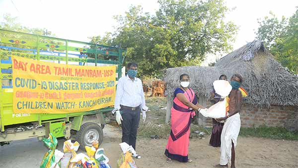 Coronavirus: Bay Area Tamil Manram helping people in TN and in bay too Coronavirus: Bay Area Tamil Manram helping people in TN and in bay too
