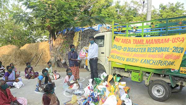 Coronavirus: Bay Area Tamil Manram helping people in TN and in bay too Coronavirus: Bay Area Tamil Manram helping people in TN and in bay too