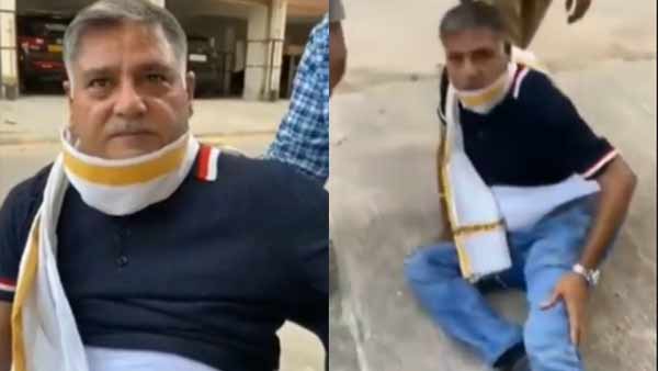BJP leader who jumped off balcony of women house expelled for six years BJP leader who jumped off balcony of women house expelled for six years