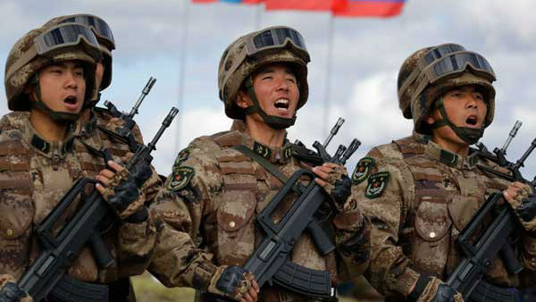 Indian Army face off with Chinese soldiers in Sikkim Indian Army face off with Chinese soldiers in Sikkim
