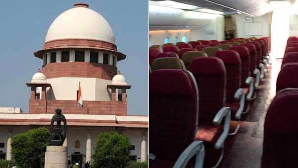 SC orders to leave middle seat vacant in AI flights after June 6 SC orders to leave middle seat vacant in AI flights after June 6