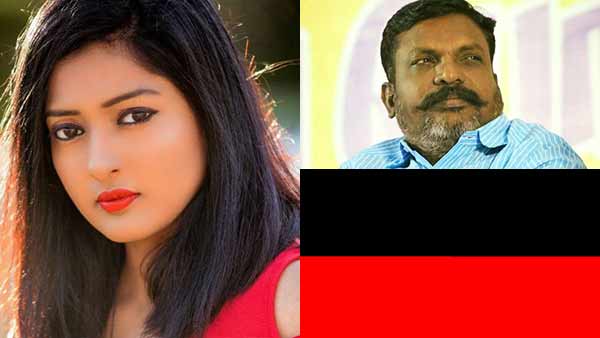 dmk: gayathri raghuram criticized vck thirumavalavan dmk: gayathri raghuram criticized vck thirumavalavan