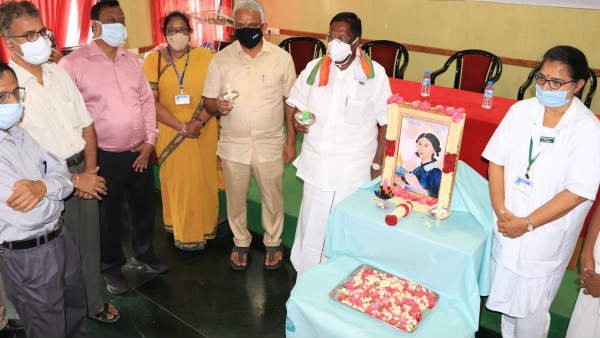 International Nurses Day was observed in Government hospitals in Puducherry today International Nurses Day was observed in Government hospitals in Puducherry today