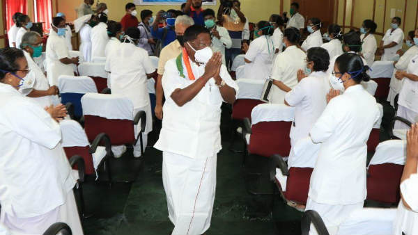 International Nurses Day was observed in Government hospitals in Puducherry today International Nurses Day was observed in Government hospitals in Puducherry today