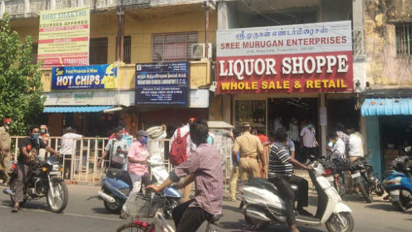 Liquor sales in Puducherry goes very low Liquor sales in Puducherry goes very low
