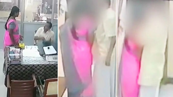 dindigul gov officer liplocked with his female staff, video goes viral dindigul gov officer liplocked with his female staff, video goes viral