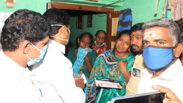 saravanan mla gave fund to thiruparakundram elephant servant kalidoss family saravanan mla gave fund to thiruparakundram elephant servant kalidoss family