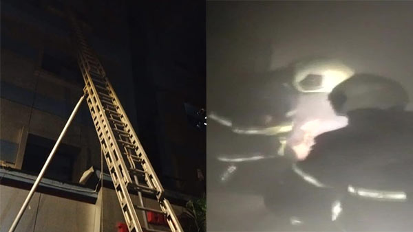 Mumbai: 25 rescued after fire breaks in a Hotel Mumbai: 25 rescued after fire breaks in a Hotel