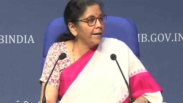 Nirmala Sitharaman to announce third tranche of economic package at 4 pm today Nirmala Sitharaman to announce third tranche of economic package at 4 pm today