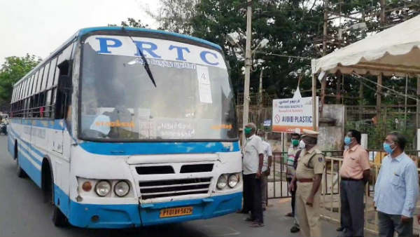A govt bus service has been started from Puducherry to Karaikal A govt bus service has been started from Puducherry to Karaikal
