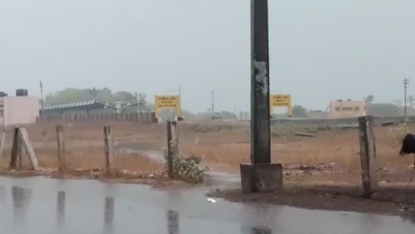 Rameswaram region gets heavy rainfall from early morning Rameswaram region gets heavy rainfall from early morning