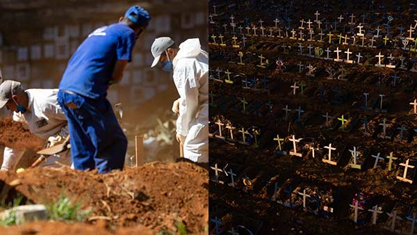 Covid-19: Brazil’s death toll surges to second highest in world and death toll reaches 3,98,071 Covid-19: Brazil’s death toll surges to second highest in world and death toll reaches 3,98,071