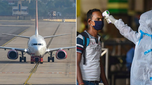 No corona for 103 passengers who evacuated from Kuwait to Trichy No corona for 103 passengers who evacuated from Kuwait to Trichy
