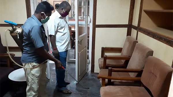 Coronavirus infection confirmed to Puducherry Assembly staff Coronavirus infection confirmed to Puducherry Assembly staff
