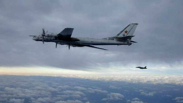 US fighter jets intercepted Russian reconnaissance jets off in Alaska US fighter jets intercepted Russian reconnaissance jets off in Alaska