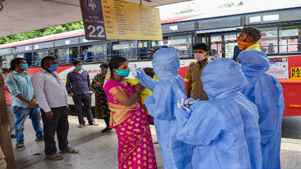 Karnataka reported an unusually high number of new cases on sunday Karnataka reported an unusually high number of new cases on sunday