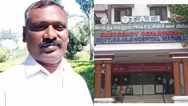 murder: 4 unidentify persons killed man in madurai rajaji gov hospital today murder: 4 unidentify persons killed man in madurai rajaji gov hospital today