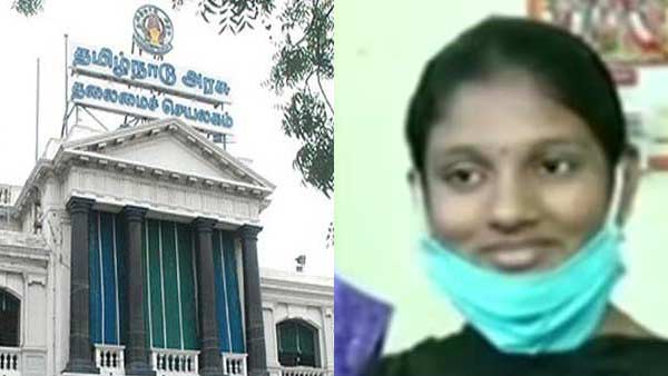 Tamilnadu CM announces Government will bear the cost of higher studies of Nethra Tamilnadu CM announces Government will bear the cost of higher studies of Nethra