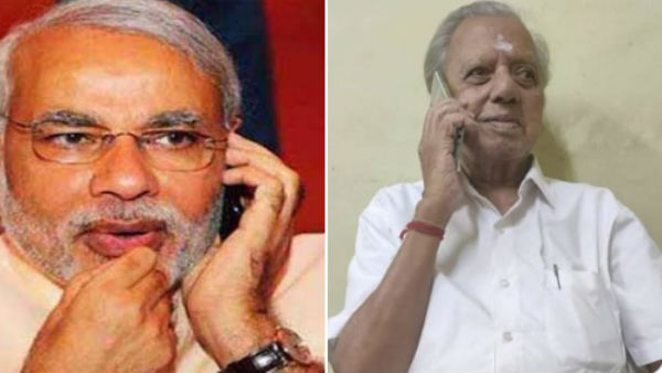 லட்சுமணனுடன் மோடி பேச்சு